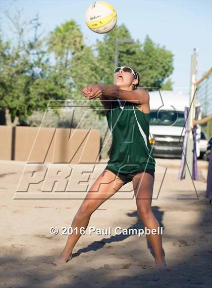 Thumbnail 1 in Notre Dame Prep vs. Flagstaff photogallery.