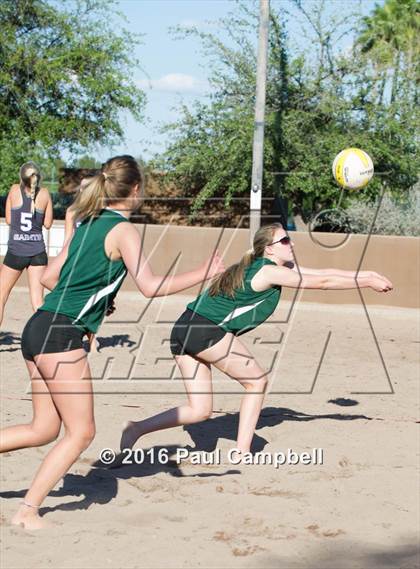 Thumbnail 3 in Notre Dame Prep vs. Flagstaff photogallery.