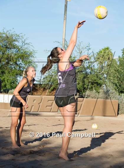 Thumbnail 1 in Notre Dame Prep vs. Flagstaff photogallery.