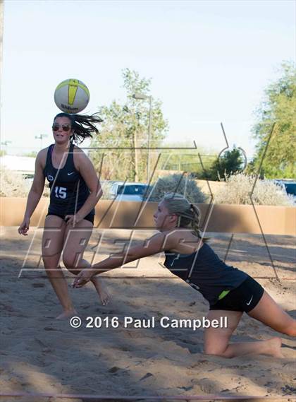 Thumbnail 2 in Notre Dame Prep vs. Flagstaff photogallery.