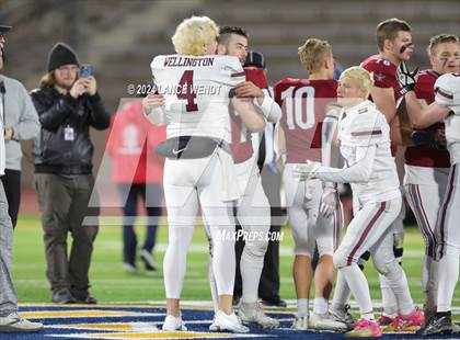 Thumbnail 1 in Wellington vs. The Classical Academy (CHSAA 2A Final) photogallery.