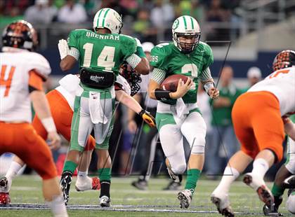 Thumbnail 3 in Brenham vs. Aledo (UIL 4A Division 2 Final) photogallery.