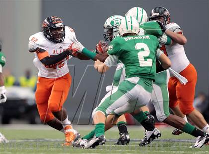 Thumbnail 1 in Brenham vs. Aledo (UIL 4A Division 2 Final) photogallery.