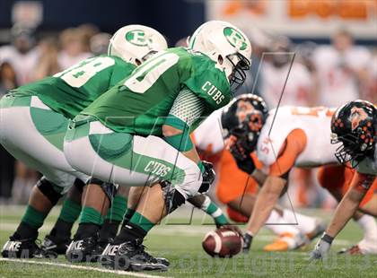 Thumbnail 2 in Brenham vs. Aledo (UIL 4A Division 2 Final) photogallery.