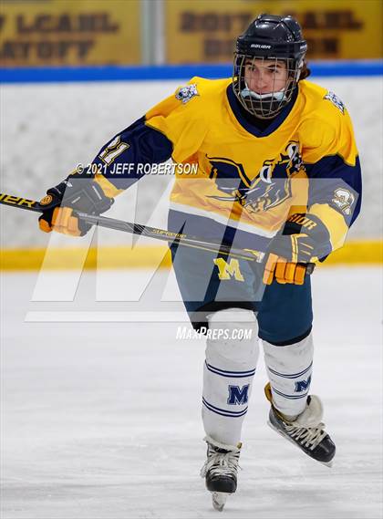 Thumbnail 3 in Forest Hills Central vs. Mattawan (MHSAA D3 Regional 1st Round Playoff) photogallery.