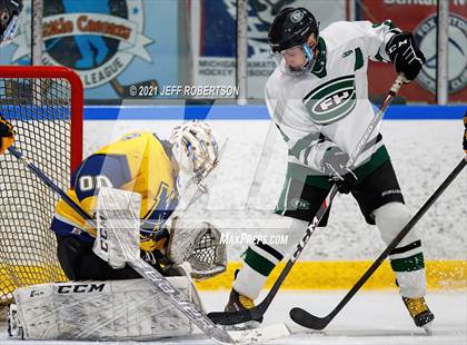 Thumbnail 3 in Forest Hills Central vs. Mattawan (MHSAA D3 Regional 1st Round Playoff) photogallery.
