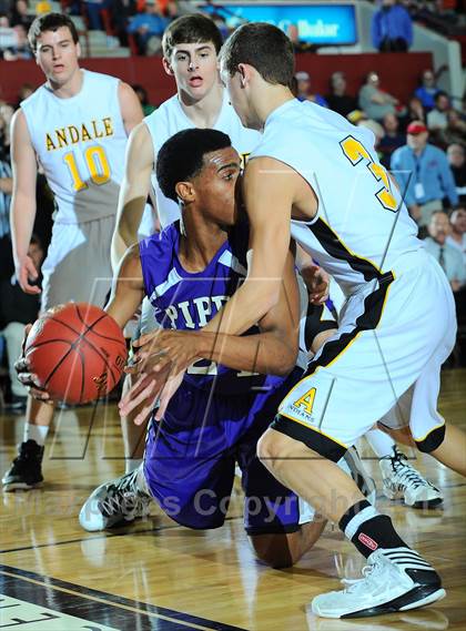 Thumbnail 2 in Piper vs. Andale (KSHSAA 4A  1st Round) photogallery.