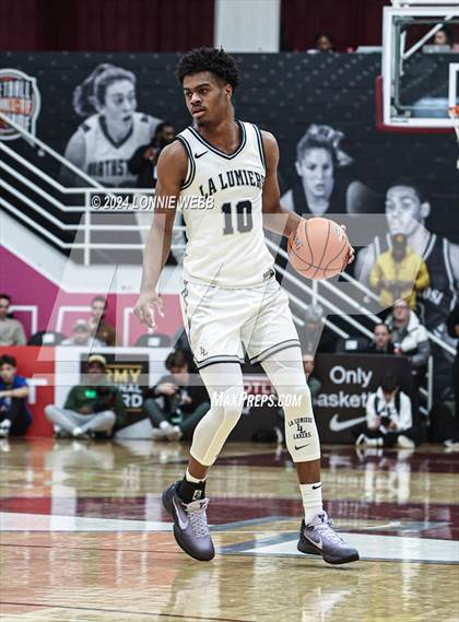 Thumbnail 2 in La Lumiere vs. AZ Compass (Spalding Hoophall Classic) photogallery.