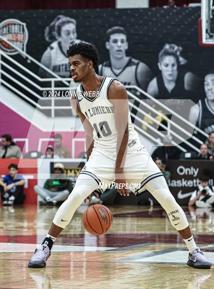 Thumbnail 2 in La Lumiere vs. AZ Compass (Spalding Hoophall Classic) photogallery.