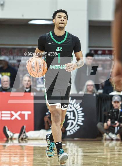 Thumbnail 2 in La Lumiere vs. AZ Compass (Spalding Hoophall Classic) photogallery.