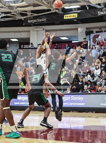 Thumbnail 2 in La Lumiere vs. AZ Compass (Spalding Hoophall Classic) photogallery.