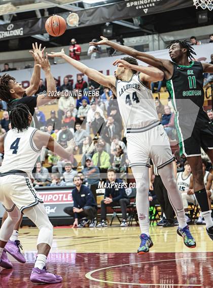 Thumbnail 2 in La Lumiere vs. AZ Compass (Spalding Hoophall Classic) photogallery.