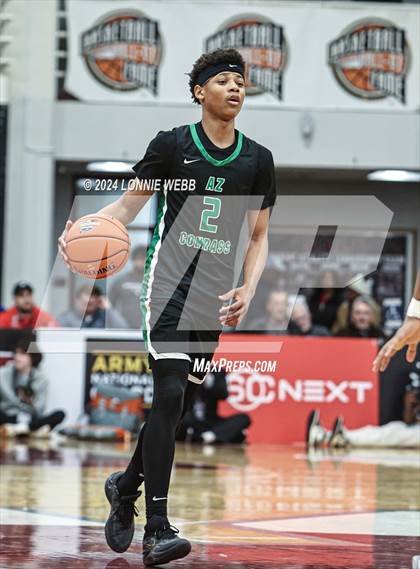 Thumbnail 3 in La Lumiere vs. AZ Compass (Spalding Hoophall Classic) photogallery.