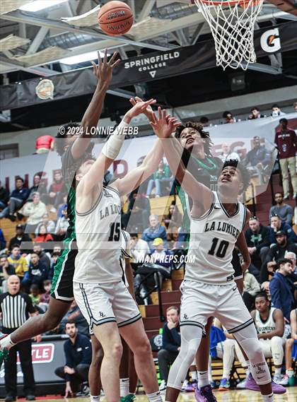 Thumbnail 3 in La Lumiere vs. AZ Compass (Spalding Hoophall Classic) photogallery.