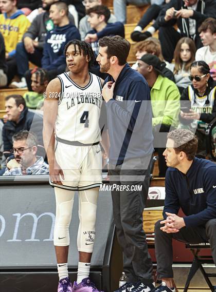 Thumbnail 2 in La Lumiere vs. AZ Compass (Spalding Hoophall Classic) photogallery.