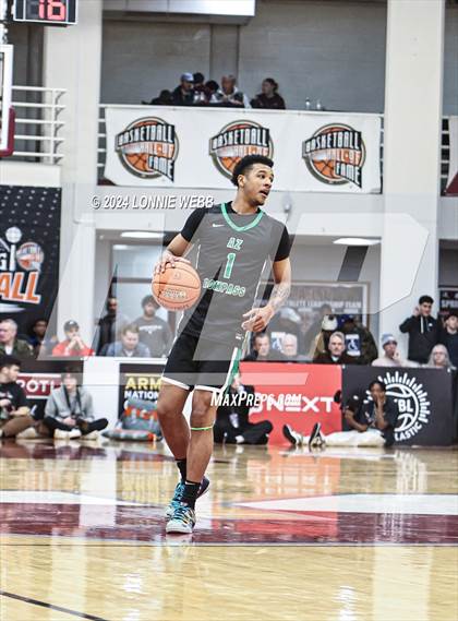 Thumbnail 2 in La Lumiere vs. AZ Compass (Spalding Hoophall Classic) photogallery.