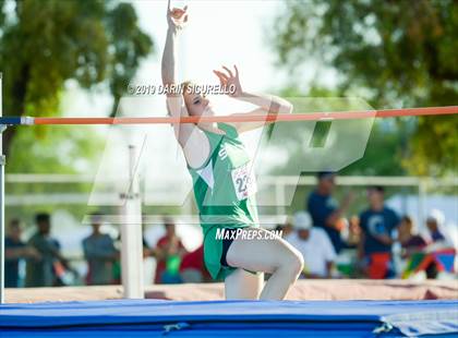Thumbnail 1 in AIA Track & Field Championships-Fri (Girls High Jump) photogallery.