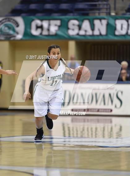 Thumbnail 2 in Lincoln vs. Santana (CIF San Diego Division III Final) photogallery.