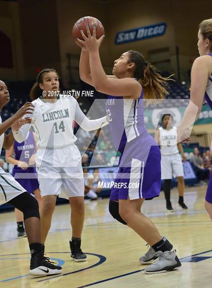 Thumbnail 3 in Lincoln vs. Santana (CIF San Diego Division III Final) photogallery.
