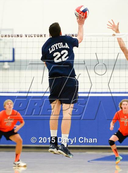 Thumbnail 2 in Loyola vs. Huntington Beach (CIF SoCal Regional D1 Final) photogallery.