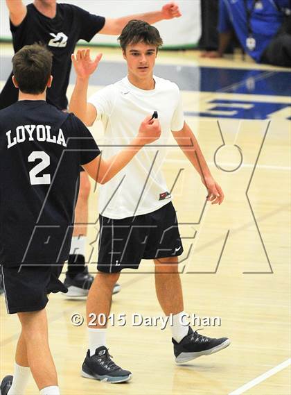 Thumbnail 2 in Loyola vs. Huntington Beach (CIF SoCal Regional D1 Final) photogallery.