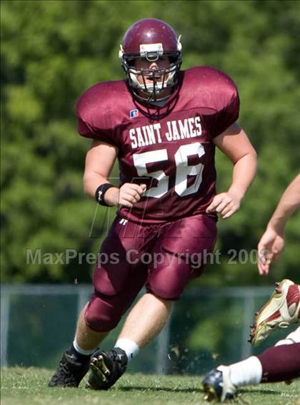 Thumbnail 2 in Sidwell Friends vs. St. James photogallery.