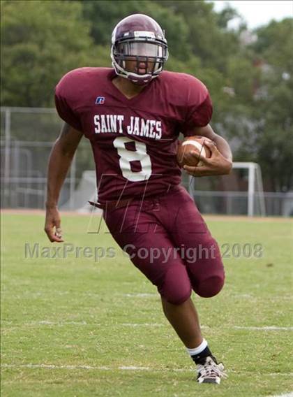 Thumbnail 3 in Sidwell Friends vs. St. James photogallery.