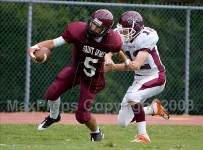 Thumbnail 1 in Sidwell Friends vs. St. James photogallery.