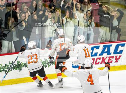 Thumbnail 2 in Cushing Academy vs. Kimball Union Academy (NEPSAC Elite 8 Final) photogallery.