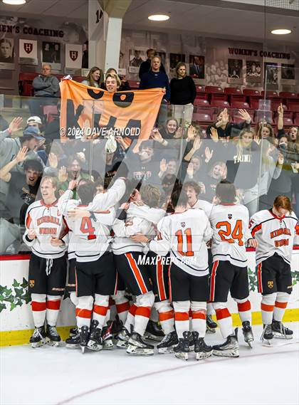 Thumbnail 1 in Cushing Academy vs. Kimball Union Academy (NEPSAC Elite 8 Final) photogallery.