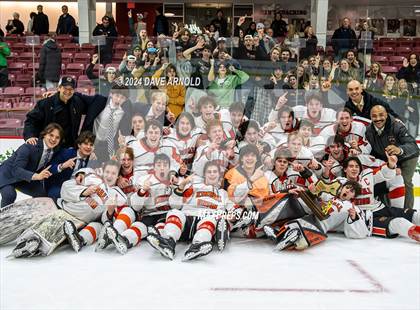 Thumbnail 3 in Cushing Academy vs. Kimball Union Academy (NEPSAC Elite 8 Final) photogallery.