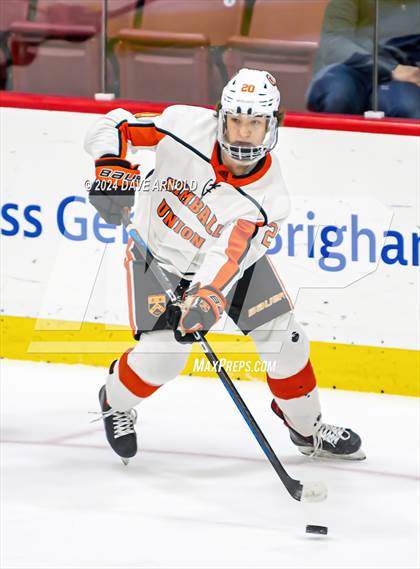 Thumbnail 2 in Cushing Academy vs. Kimball Union Academy (NEPSAC Elite 8 Final) photogallery.