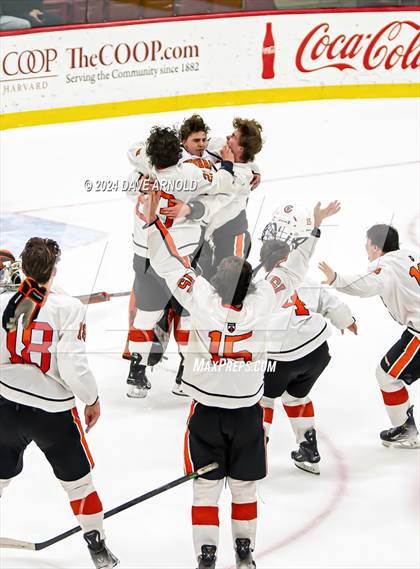 Thumbnail 3 in Cushing Academy vs. Kimball Union Academy (NEPSAC Elite 8 Final) photogallery.