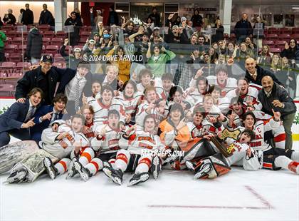 Thumbnail 2 in Cushing Academy vs. Kimball Union Academy (NEPSAC Elite 8 Final) photogallery.