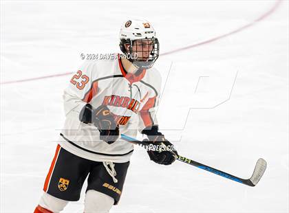 Thumbnail 2 in Cushing Academy vs. Kimball Union Academy (NEPSAC Elite 8 Final) photogallery.