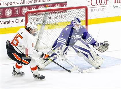 Thumbnail 1 in Cushing Academy vs. Kimball Union Academy (NEPSAC Elite 8 Final) photogallery.