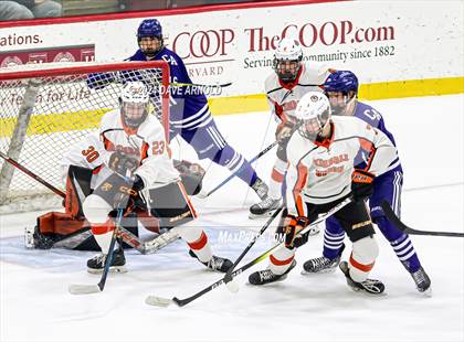 Thumbnail 3 in Cushing Academy vs. Kimball Union Academy (NEPSAC Elite 8 Final) photogallery.