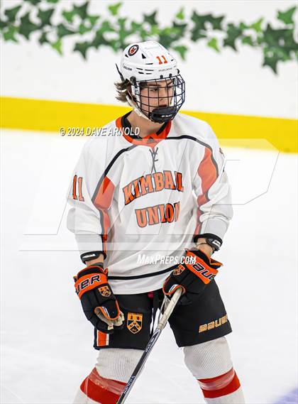 Thumbnail 3 in Cushing Academy vs. Kimball Union Academy (NEPSAC Elite 8 Final) photogallery.
