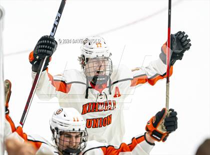 Thumbnail 3 in Cushing Academy vs. Kimball Union Academy (NEPSAC Elite 8 Final) photogallery.