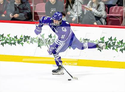 Thumbnail 2 in Cushing Academy vs. Kimball Union Academy (NEPSAC Elite 8 Final) photogallery.