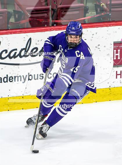 Thumbnail 1 in Cushing Academy vs. Kimball Union Academy (NEPSAC Elite 8 Final) photogallery.