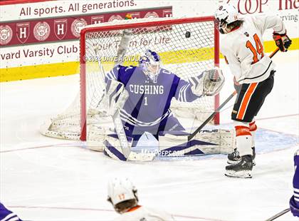 Thumbnail 2 in Cushing Academy vs. Kimball Union Academy (NEPSAC Elite 8 Final) photogallery.