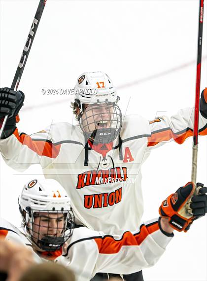 Thumbnail 2 in Cushing Academy vs. Kimball Union Academy (NEPSAC Elite 8 Final) photogallery.