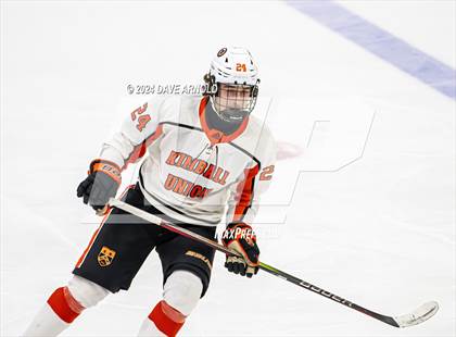 Thumbnail 2 in Cushing Academy vs. Kimball Union Academy (NEPSAC Elite 8 Final) photogallery.