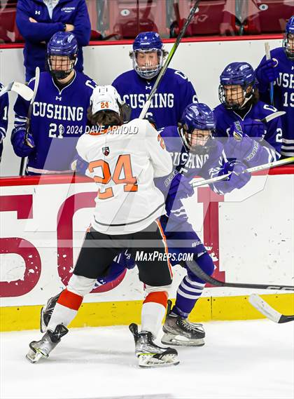 Thumbnail 1 in Cushing Academy vs. Kimball Union Academy (NEPSAC Elite 8 Final) photogallery.