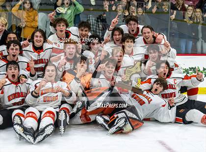 Thumbnail 1 in Cushing Academy vs. Kimball Union Academy (NEPSAC Elite 8 Final) photogallery.