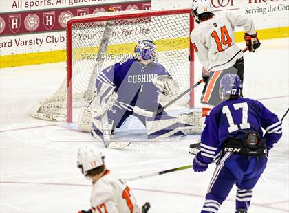 Thumbnail 1 in Cushing Academy vs. Kimball Union Academy (NEPSAC Elite 8 Final) photogallery.
