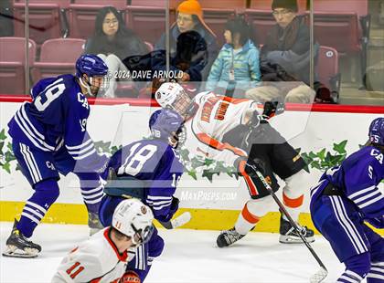 Thumbnail 1 in Cushing Academy vs. Kimball Union Academy (NEPSAC Elite 8 Final) photogallery.