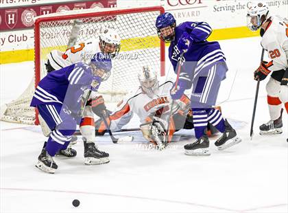 Thumbnail 3 in Cushing Academy vs. Kimball Union Academy (NEPSAC Elite 8 Final) photogallery.