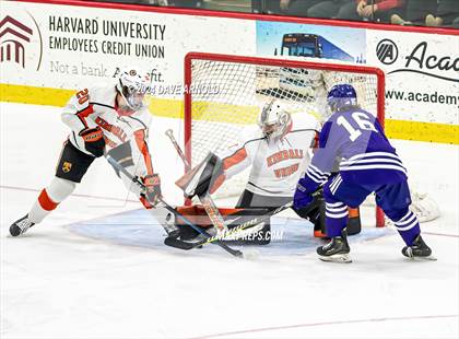 Thumbnail 3 in Cushing Academy vs. Kimball Union Academy (NEPSAC Elite 8 Final) photogallery.